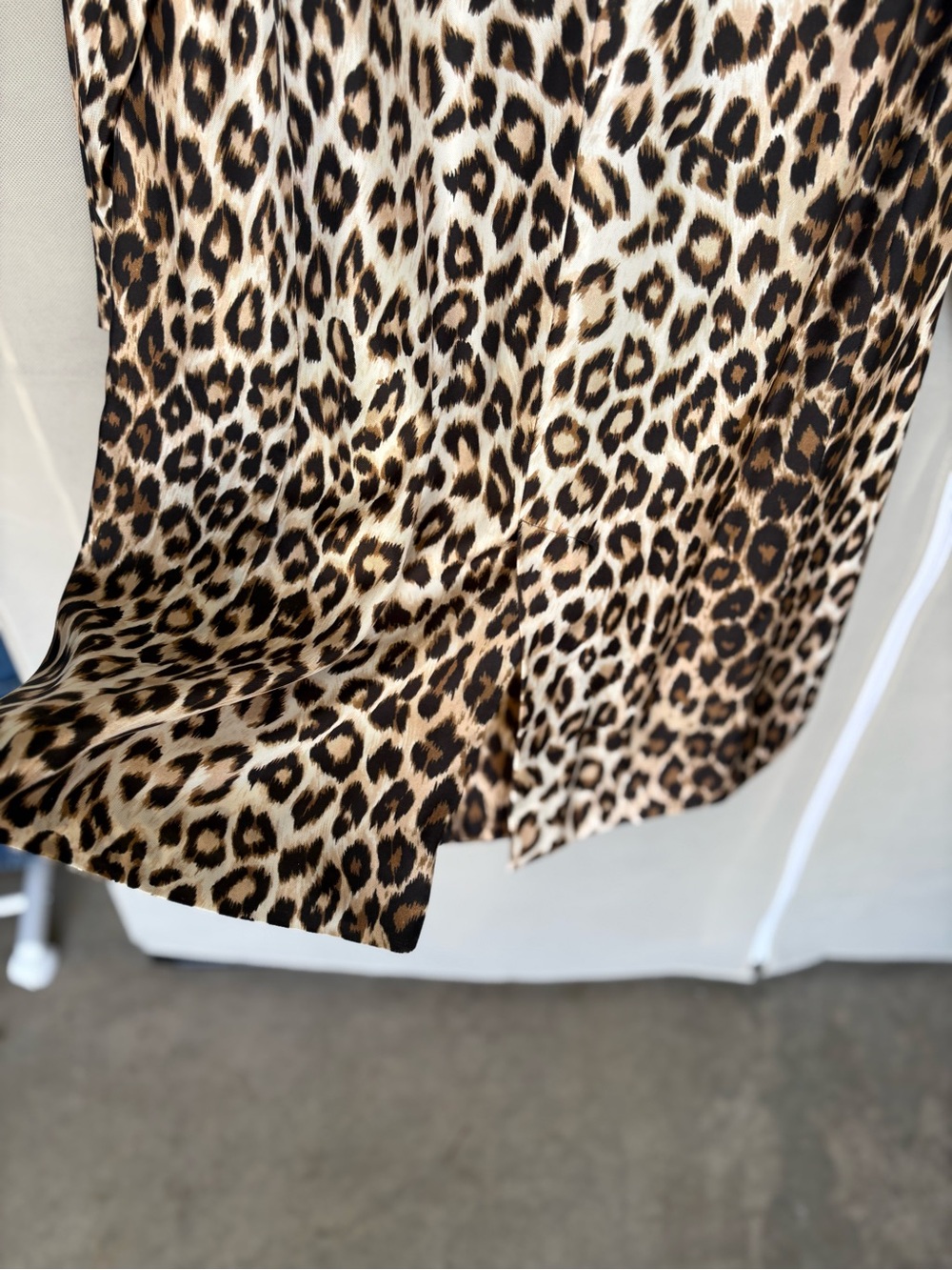La Prestic Ouiston Leopard Print Blazer Jacket - Brown & Cream - Picture 6 of 6